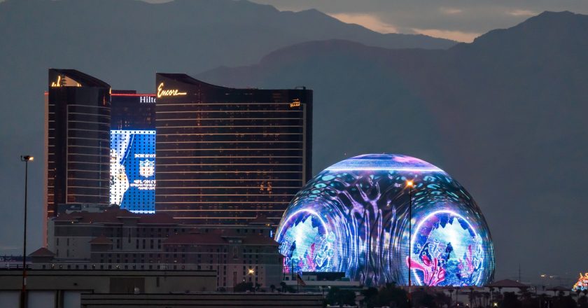 The debut show of The Sphere is a sight to behold